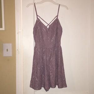 purple romper